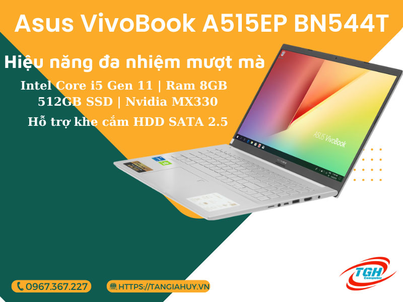 Asus Vivobook A515ep Bn544t Cau Hinh