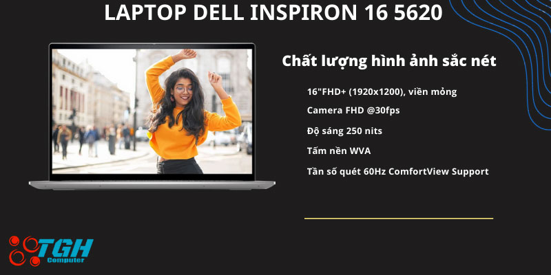 Dell Inspiron 16 5620 Core I5 Man Hinh