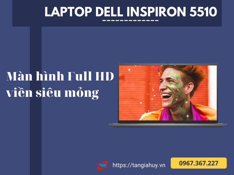 Laptop Dell Inspiron 5510 Core I7 Man Hinh