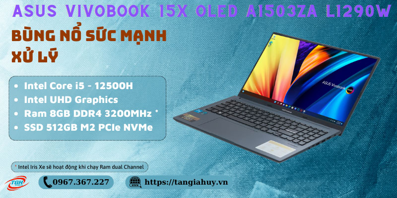 Asus Vivobook 15x Oled A1503za L1290w Cau Hinh
