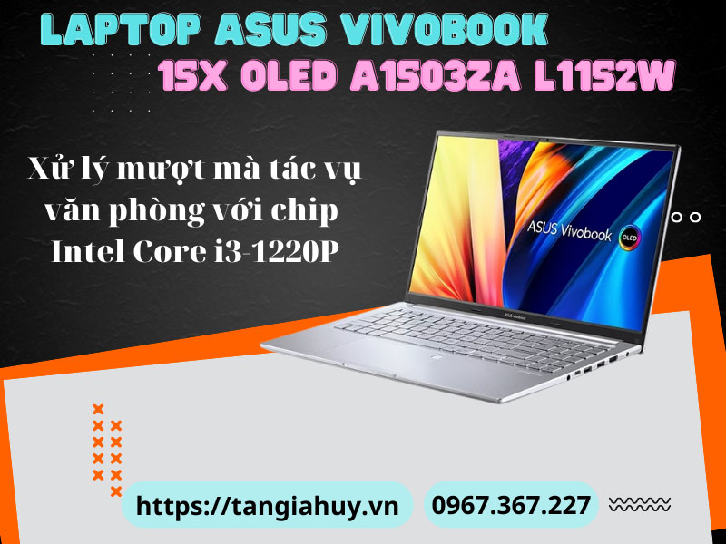 Laptop Asus Vivobook 15x A1503za L1152w Cau Hinh